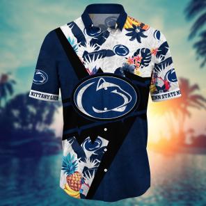Penn State Nittany Lions NCAA Flower Hawaii Shirt For Fans Ver 21