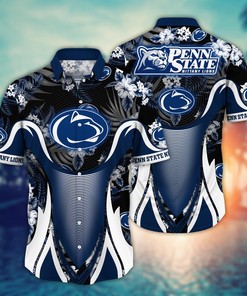 Penn State Nittany Lions NCAA Flower Hawaii Shirt For Fans Ver 23