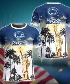 Penn State Nittany Lions NCAA Flower Hawaii Shirt For Fans Ver 24
