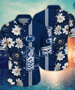 Penn State Nittany Lions NCAA Flower Hawaii Shirt For Fans Ver 26