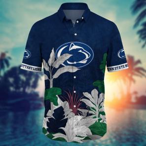 Penn State Nittany Lions NCAA Flower Hawaii Shirt For Fans Ver 28