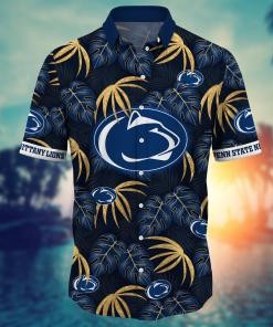Penn State Nittany Lions NCAA Flower Hawaii Shirt For Fans Ver 32