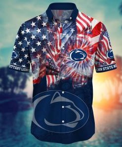 Penn State Nittany Lions NCAA Flower Hawaii Shirt For Fans Ver 33