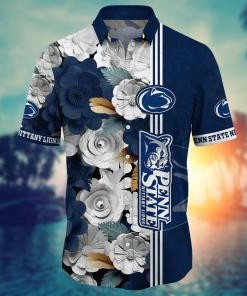 Penn State Nittany Lions NCAA Flower Hawaii Shirt For Fans Ver 36