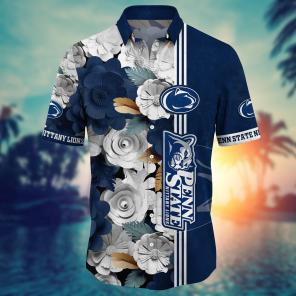 Penn State Nittany Lions NCAA Flower Hawaii Shirt For Fans Ver 36