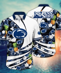 Penn State Nittany Lions NCAA Flower Hawaii Shirt For Fans Ver 6