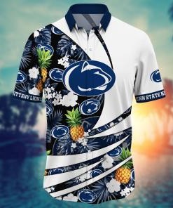 Penn State Nittany Lions NCAA Flower Hawaii Shirt For Fans Ver 6