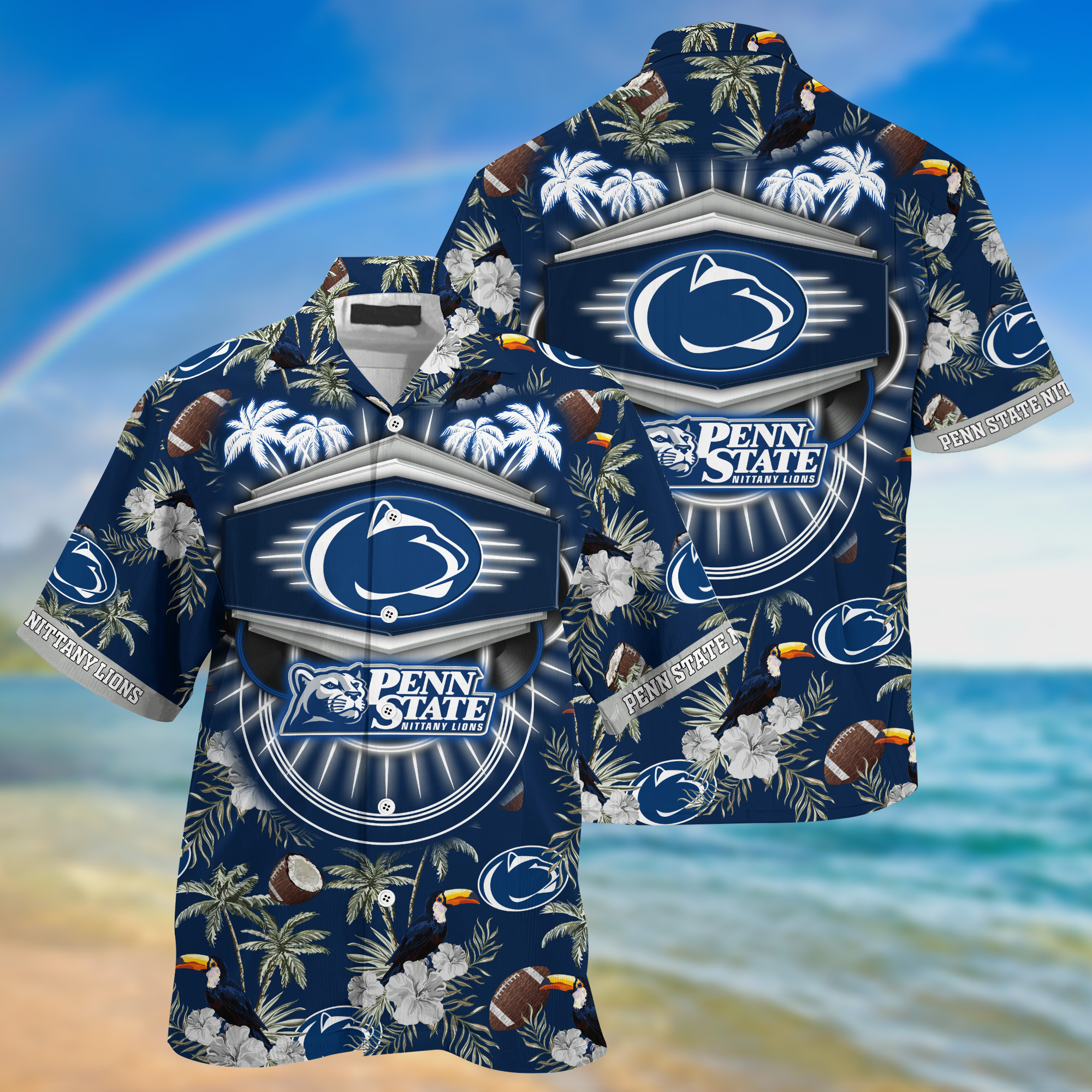 Penn State Nittany Lions NCAA1-Hawaii Shirt New Gift For Summer
