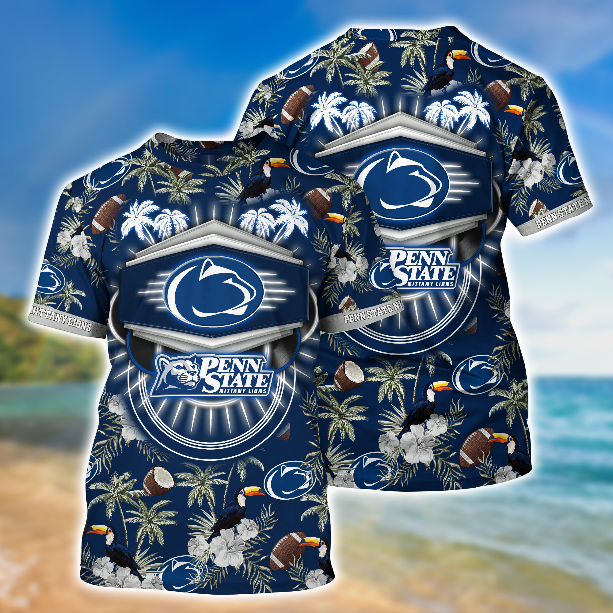 Penn State Nittany Lions NCAA1-Hawaii Shirt New Gift For Summer