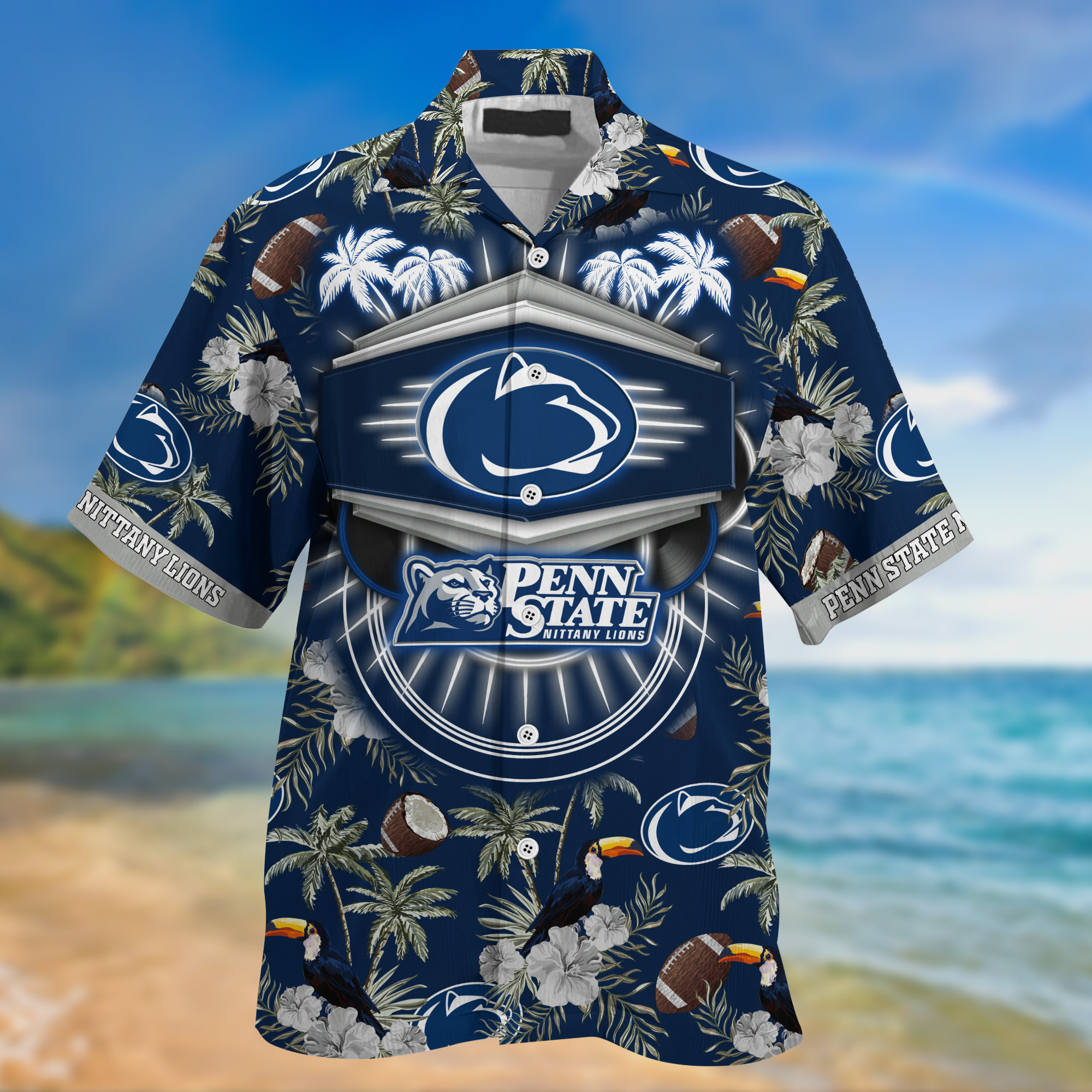 Penn State Nittany Lions NCAA1-Hawaii Shirt New Gift For Summer
