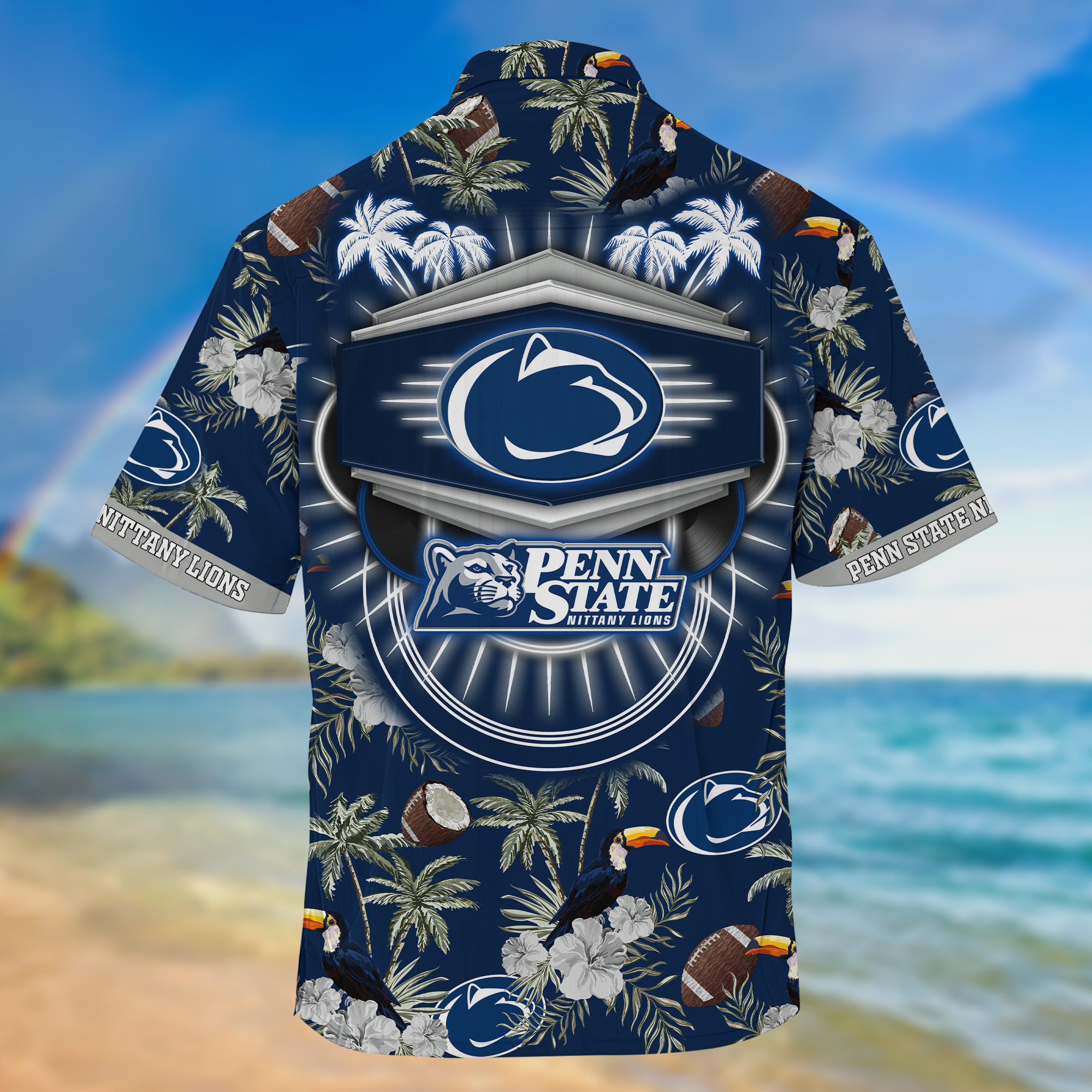 Penn State Nittany Lions NCAA1-Hawaii Shirt New Gift For Summer