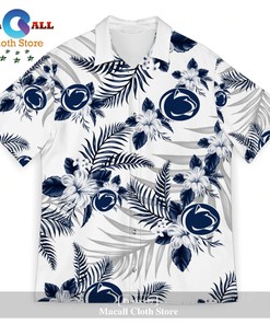 Penn State Nittany Lions Trending Sports American Hawaiian Tropical Patterns Hawaii Shirt