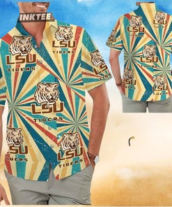 Personalize Your LSU Tigers Summer Hawaiian Shirt with Your Name