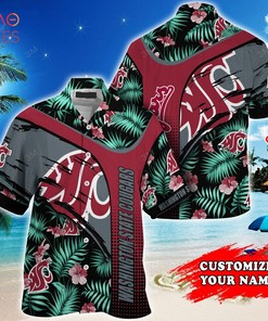 Personalize your Summer Look with Customized Washington State Cougars Hawaiian Shirt