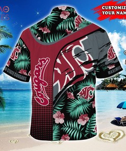 Personalize your Summer Look with Customized Washington State Cougars Hawaiian Shirt