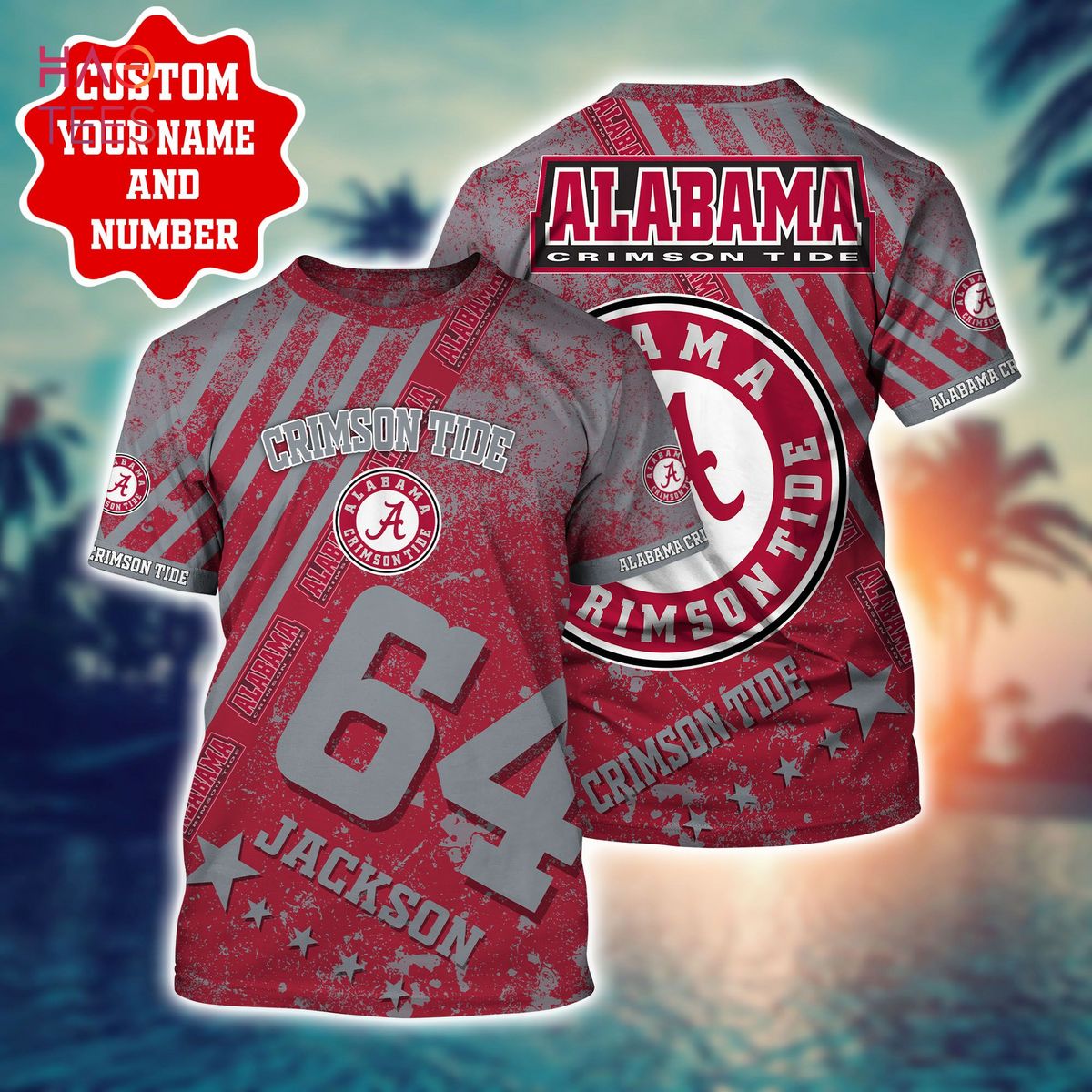 Personalized Alabama Crimson Tide Hawaiian Shirt - Trending Design