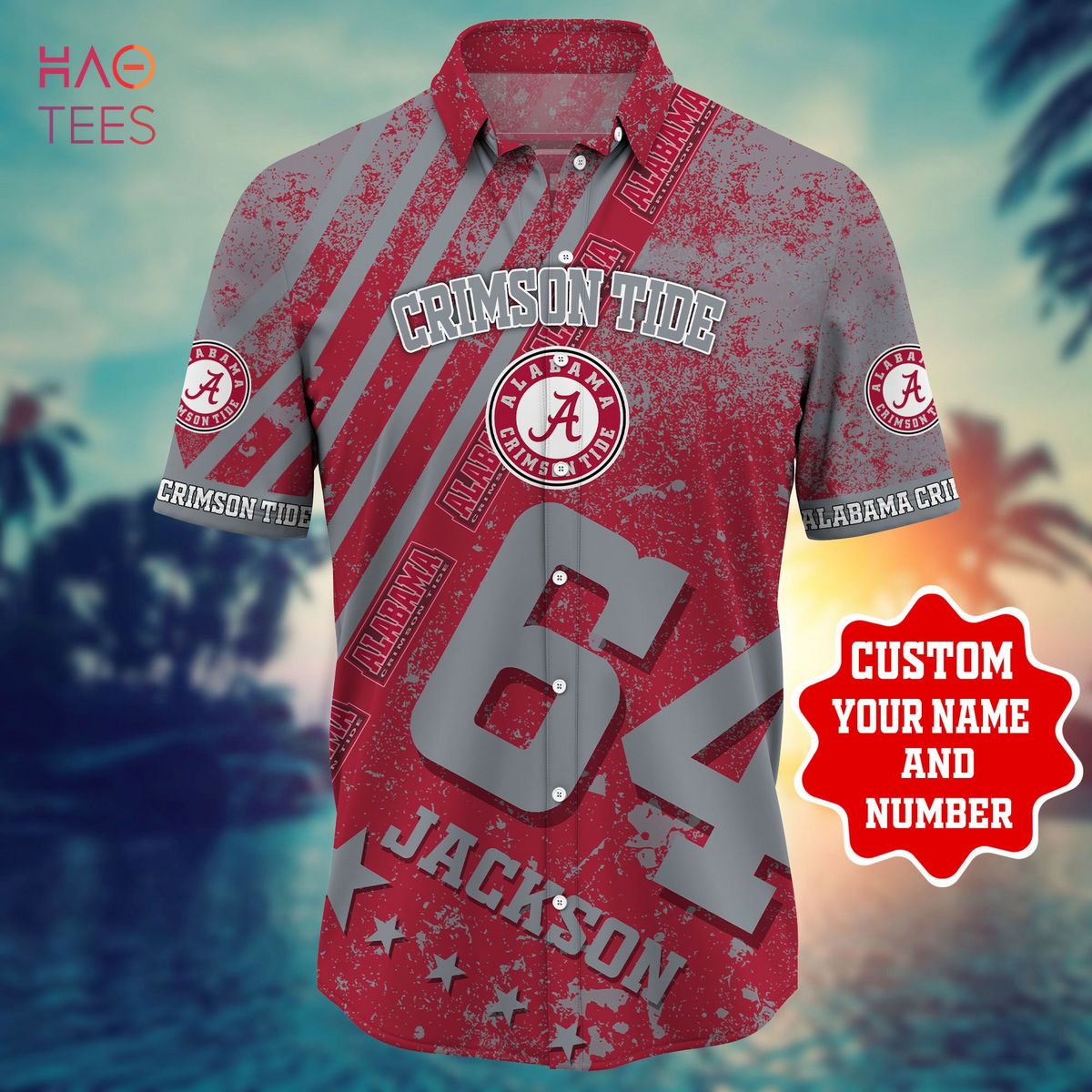 Personalized Alabama Crimson Tide Hawaiian Shirt - Trending Design