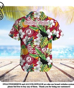 Personalized Alabama Crimson Tide Summer Hawaiian Shirt - Trending Design