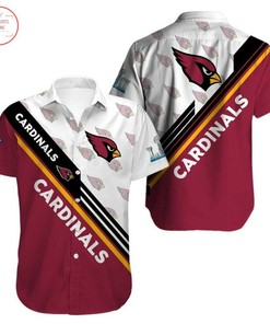 Personalized Arizona Cardinals Star pattern Hawaiian Shirt