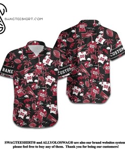 Personalized Arkansas Razorbacks Hawaiian Shirt - with Custom Name and Number