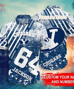 Personalized BYU Cougars Hawaiian Shirt - Unique and Creative Gift Idea
