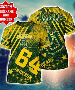 Personalized Baylor Bears Hawaiian Shirt - Trending Design