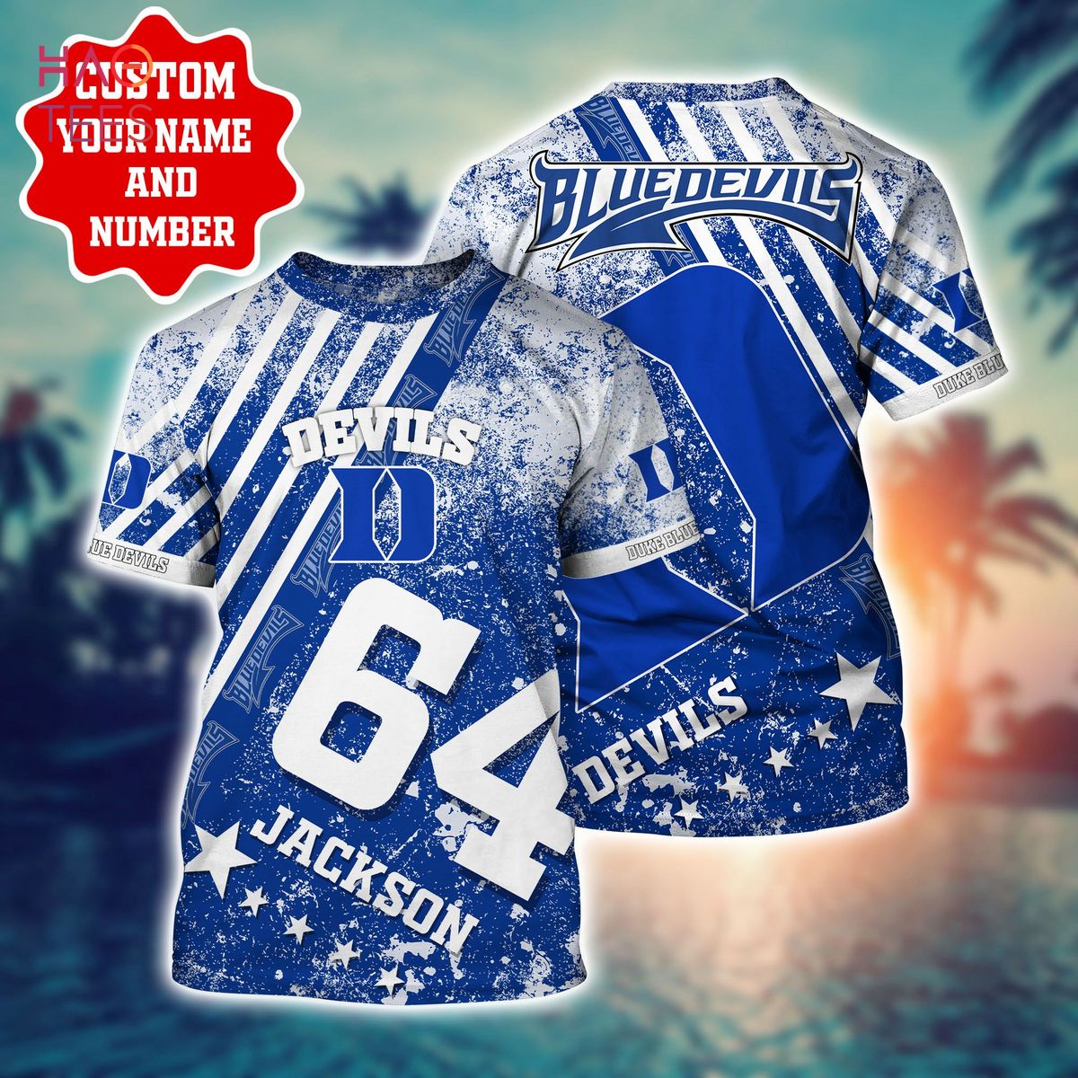 Personalized Duke Blue Devils Hawaiian Shirt - Trending and Stylish