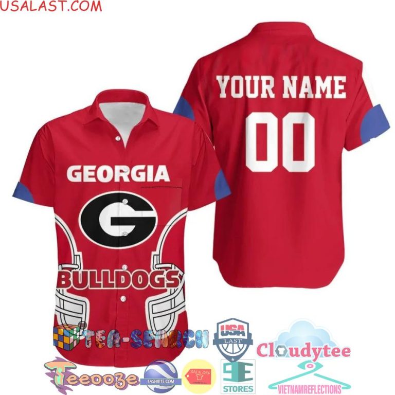 Personalized Georgia Bulldogs NCAA Hawaiian Shirt - Gift for Fans