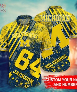 Personalized Hawaiian Shirt for Michigan Wolverines Fans 