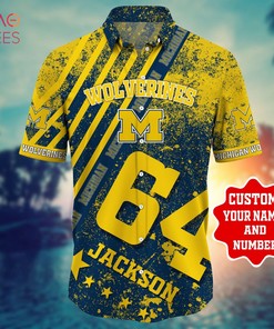 Personalized Hawaiian Shirt for Michigan Wolverines Fans