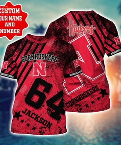 Personalized Hawaiian Shirt for Nebraska Cornhuskers Fans 