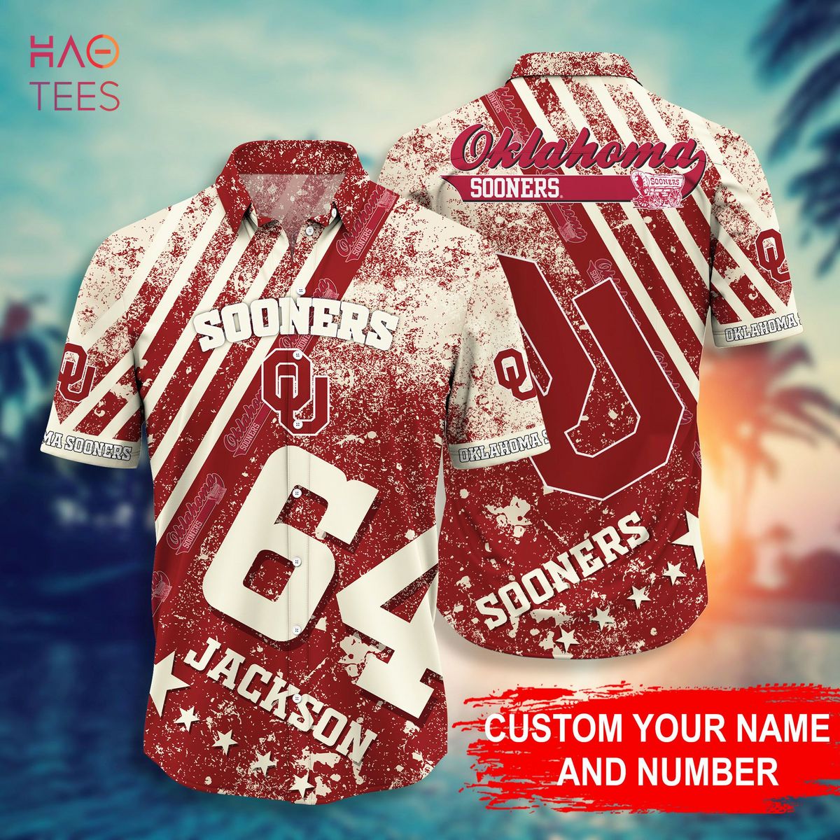 Personalized Hawaiian Shirt for Oklahoma Sooners Fans