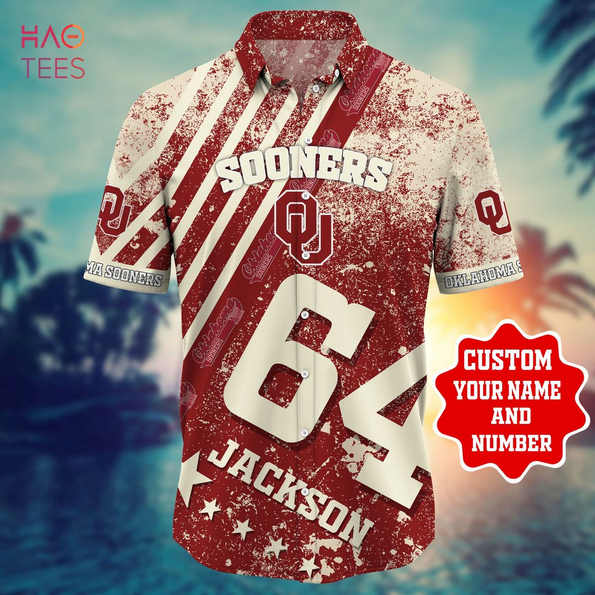 Personalized Hawaiian Shirt for Oklahoma Sooners Fans