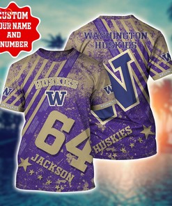 Personalized Hawaiian Shirt for Washington Huskies Fans 