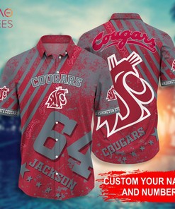 Personalized Hawaiian Shirt for Washington State Cougars Fans 