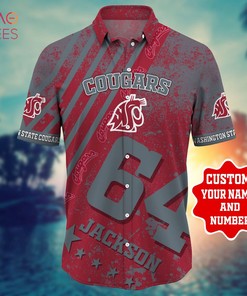 Personalized Hawaiian Shirt for Washington State Cougars Fans