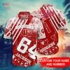Personalized Indiana Hoosiers Hawaiian Shirt - Great Gift For Fans 