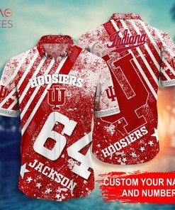 Personalized Indiana Hoosiers Hawaiian Shirt - Great Gift For Fans 
