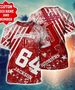 Personalized Indiana Hoosiers Hawaiian Shirt - Great Gift For Fans