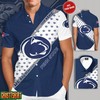 Personalized Men's Penn State Nittany Lions Hawaiian Shirt