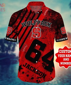Personalized NC State Wolfpack Hawaiian Shirt - Trending this Summer