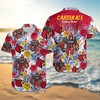 Personalized NCAA Louisville Cardinals Mascot Hawaiian Shirt for Men