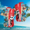 Personalized NCAA Nebraska Cornhuskers Skellington Hawaiian Shirt - Add Your Personal Touch.