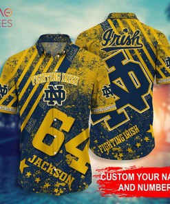 Personalized Notre Dame Fighting Irish Hawaiian Shirt - Trending this Summer