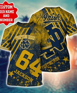 Personalized Notre Dame Fighting Irish Hawaiian Shirt - Trending this Summer