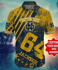 Personalized Notre Dame Fighting Irish Hawaiian Shirt - Trending this Summer