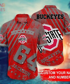 Personalized Ohio State Buckeyes Hawaiian Shirt - Trending this Summer