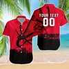 Personalized Red Cincinnati Bearcats NCAA Hawaiian Shirt for Fans