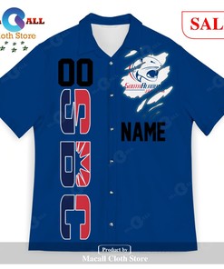 Personalized South Alabama Jaguars Sports American Football Helmet Hawaii Shirt