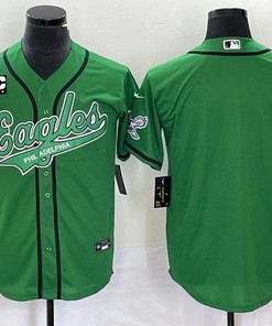 Philadelphia Eagles Mlb Jersey - Green Jersey